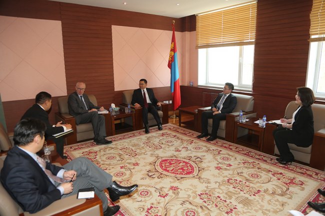 &ldquo;GIZ&rdquo;/ГОУХАН/-ийн төлөөлөгчдийг хүлээн авч уулзлаа