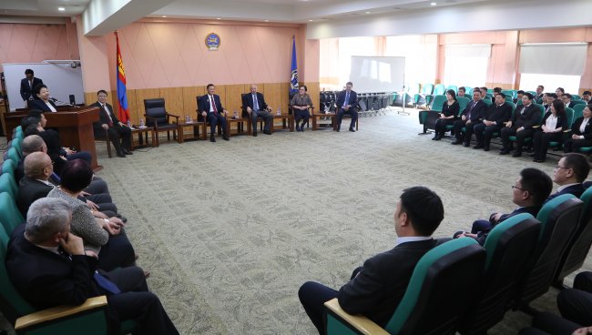 Шүүхийн ерөнхий зөвлөлийн дарга Н. Лүндэндорж Монгол Улсын Шинжлэх Ухааны Гавьяат зүтгэлтэн цол хүртлээ