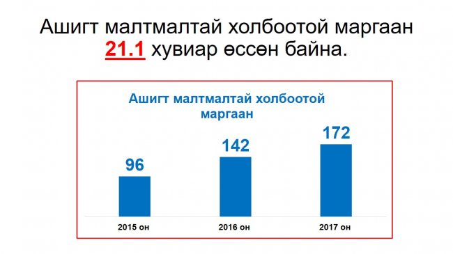 Монгол Улсын шүүхийн 2017 оны шүүн таслах ажиллагааны нэгдсэн дүн мэдээг танилцууллаа