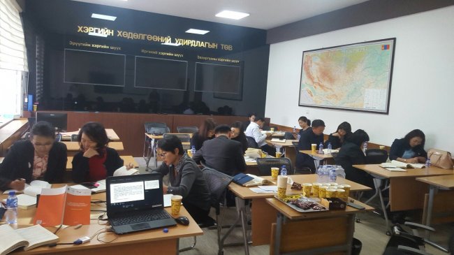 Иргэний хэргийн шүүхийн шүүгчийн чөлөөт сонголтын сургалт боллоо